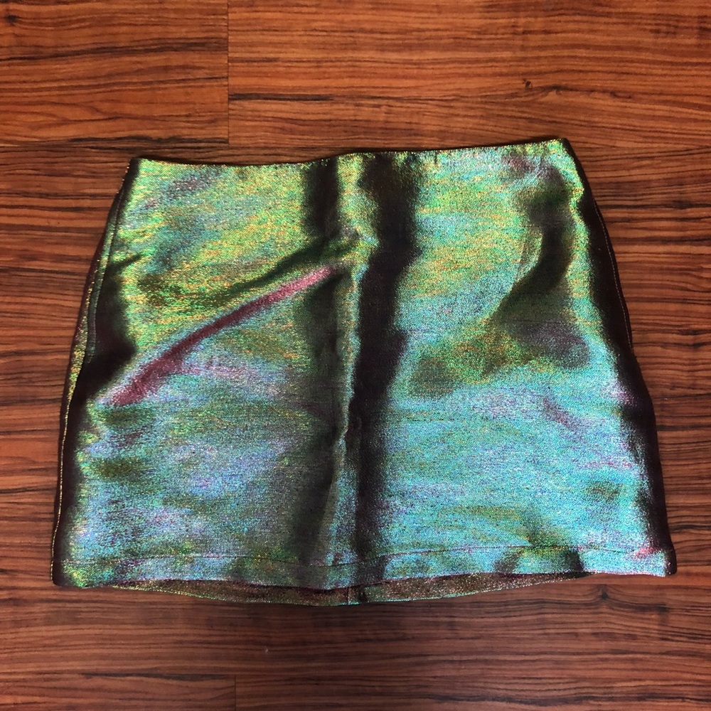 Holographic skirt from Urban!!